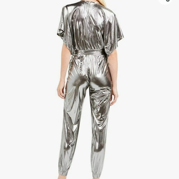 Michael Michael Kors Metallic Jumpsuit/Medium - Picture 2 of 6
